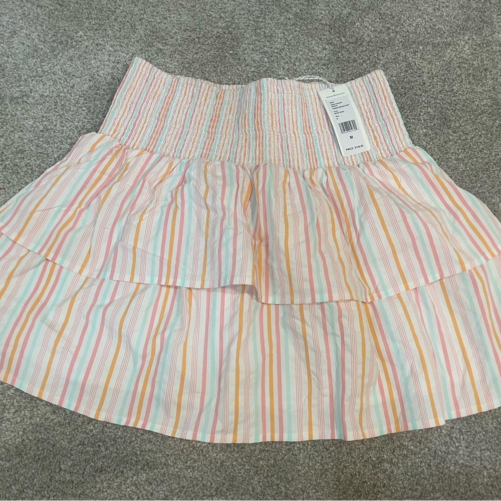 Vineyard Vines Performance Harbor Smocked Skirt